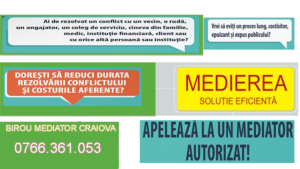 DIVORT PRIN MEDIERE PROCEDURA – BIROU MEDIATOR CRAIOVA
